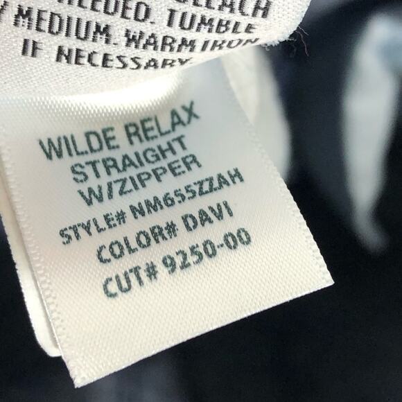 HUDSON Men's Jeans Wilde Relax Straight Leg 29 Dark Wash - Picture 6 of 6